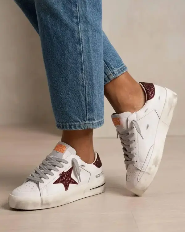 İthal Golden Goose Starden Kadın Spor Ayakkabı