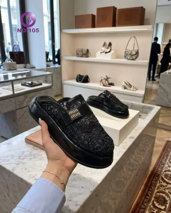 İthal Miu Miu Kadın Terlik